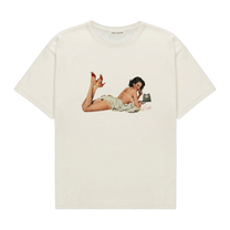 PIN UP VINTAGE WHITE T-SHIRT