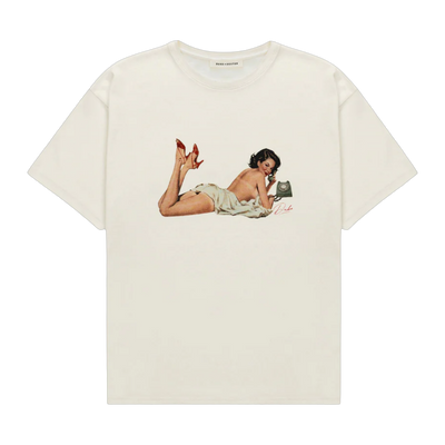 PIN UP VINTAGE WHITE T-SHIRT