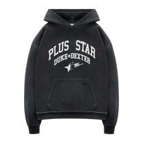 PLUS WASHED GREY HOODIE