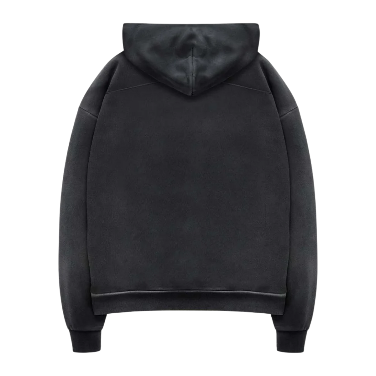 PLUS WASHED GREY HOODIE
