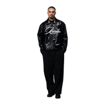 Realm Leather Jacket Black