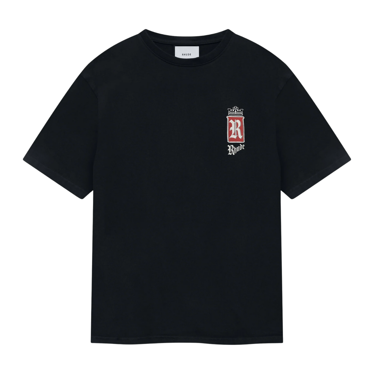 RHUDE FUMAR 91 TEE VINTAGE BLACK