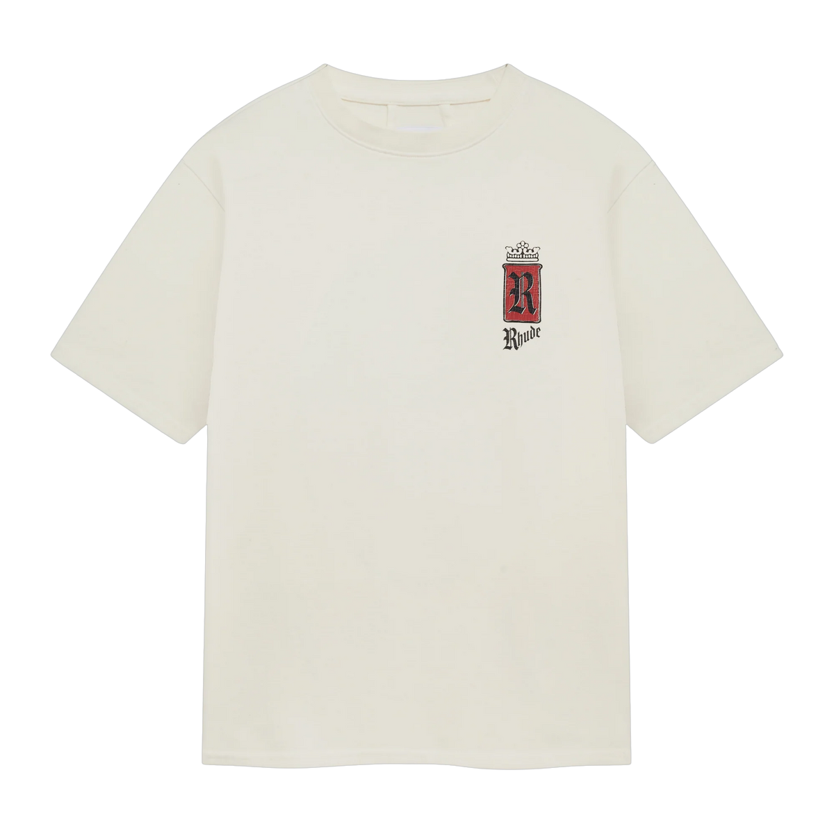 RHUDE FUMAR 91 TEE VINTAGE WHITE