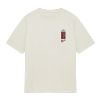 RHUDE FUMAR 91 TEE VINTAGE WHITE