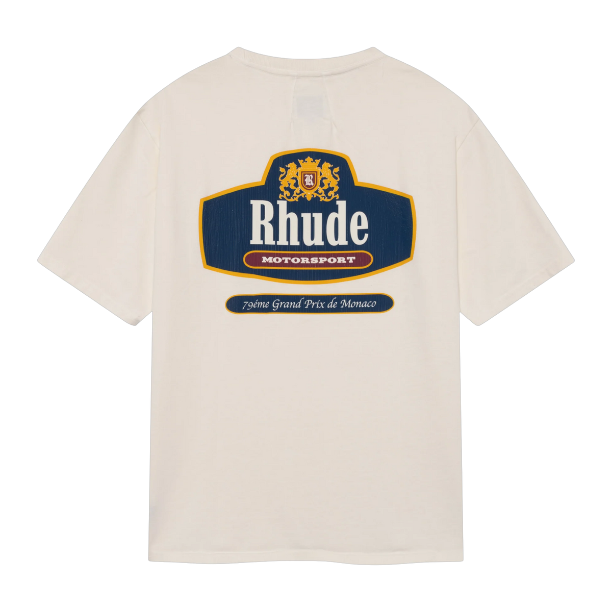 RHUDE RACING CREST TEE VINTAGE