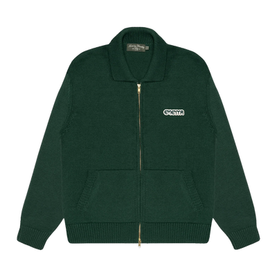 ROLIM KNIT JACKET GREEN