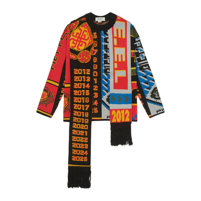 Scarves Knitted Sweater
