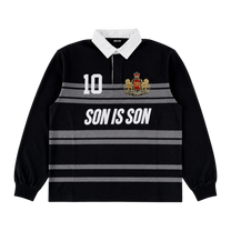 SiS Crest Polo Black