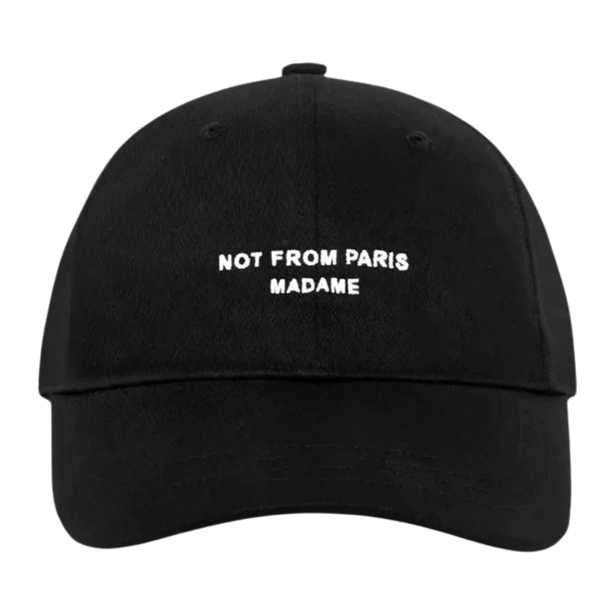 Slogan Cap Black