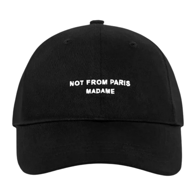 Slogan Cap Black