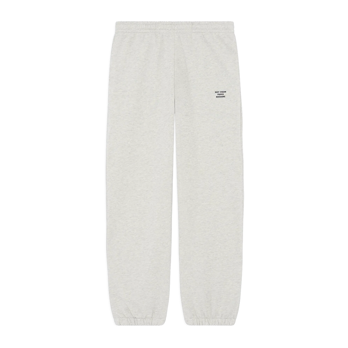 Slogan Fleece Joggers Grey