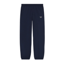 Slogan Fleece Joggers Navy
