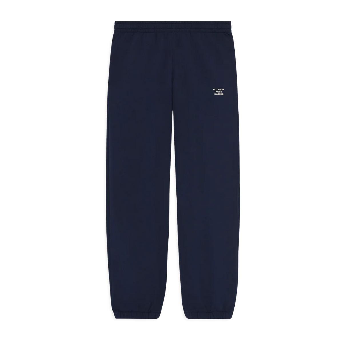 Slogan Fleece Joggers Navy