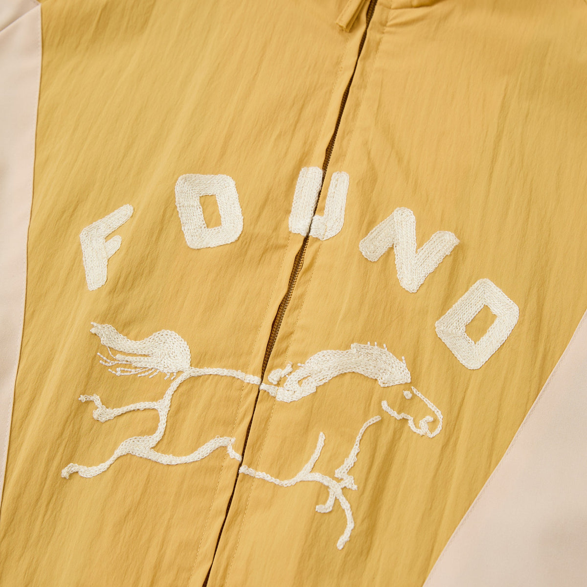 Sport Windbreaker Jacket Gold / Brown / Crea, detail 3