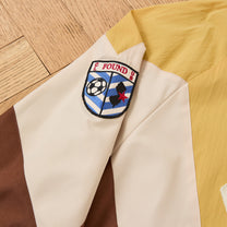 Sport Windbreaker Jacket Gold / Brown / Crea, detail 4