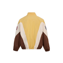 Sport Windbreaker Jacket Gold / Brown / Crea, back