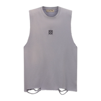 Spray Tank Top Blue