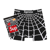 Supreme x Hanes Spider-Man Boxer Briefs (2 Pack) 'Black'