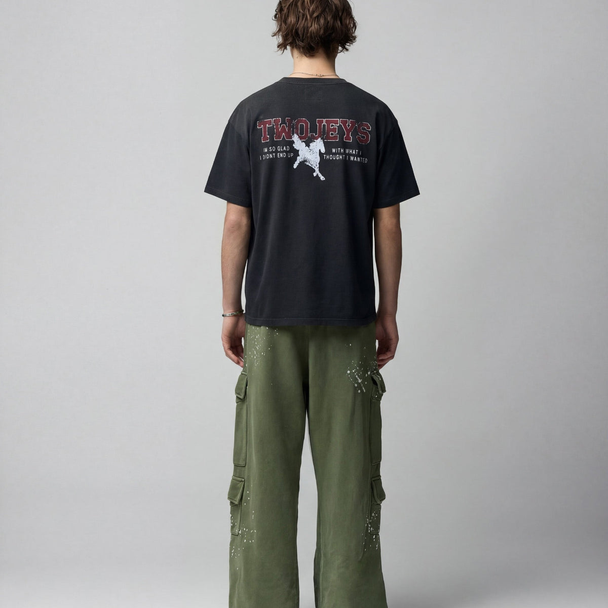 Two Jeys Sterling Black Tee
