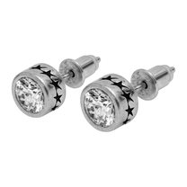 Stone Stud Starline Earring