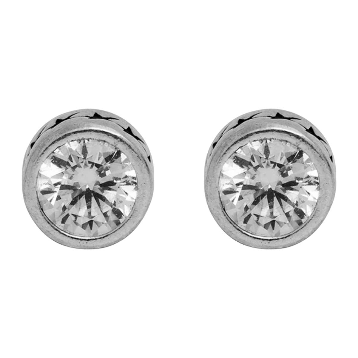 Stone Stud Starline Earring