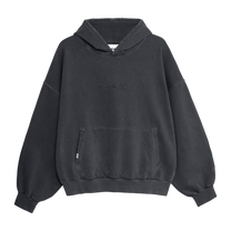 Two Jeys Stone Washed Black Icon Hoodie