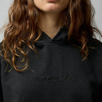 Two Jeys Stone Washed Black Icon Hoodie