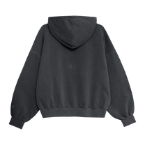 Stone Washed Black Icon Hoodie