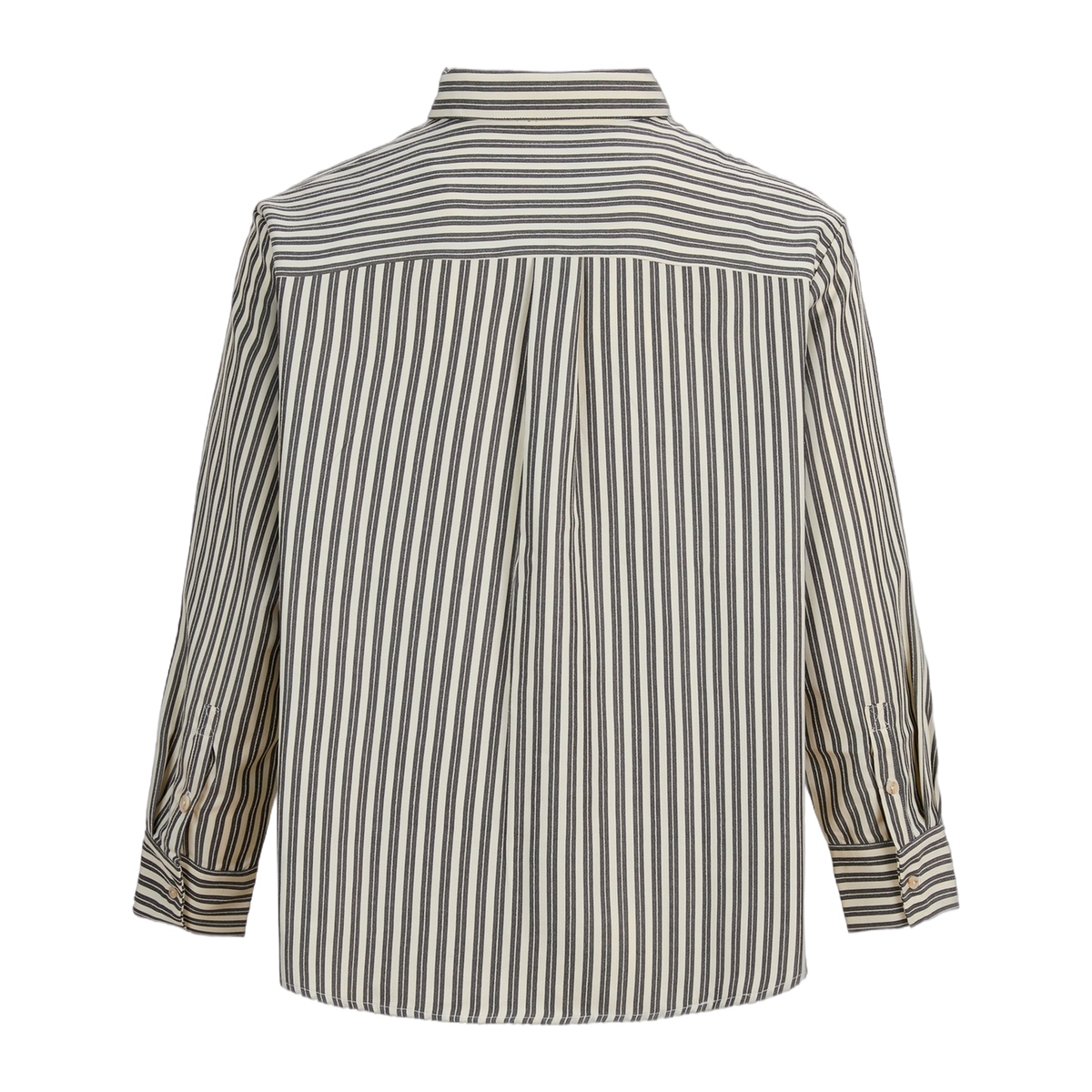 Strip Pocket Oxford Shirt Crea, back