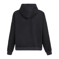 Stud Zip Up Hoodie, back