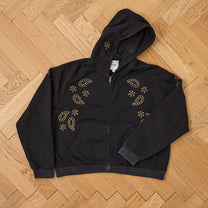 Stud Zip Up Hoodie, detail 2