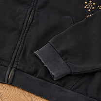 Stud Zip Up Hoodie, detail 5