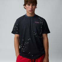 Two Jeys Studded Black Tee