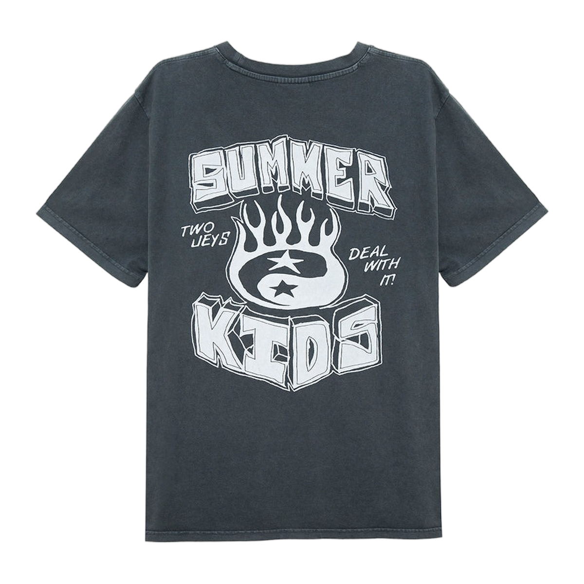 Two Jeys Summer Kids Black Tee