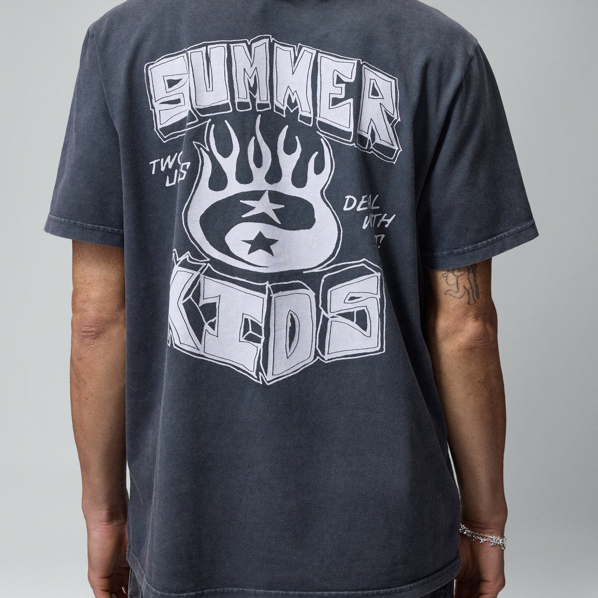 Two Jeys Summer Kids Black Tee