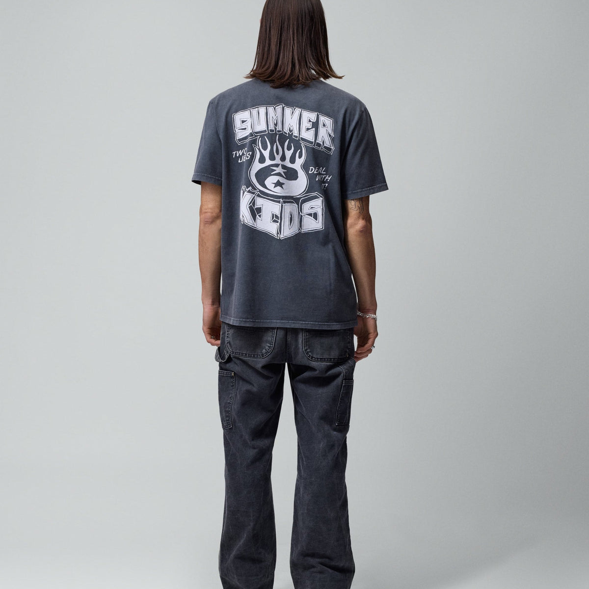 Two Jeys Summer Kids Black Tee