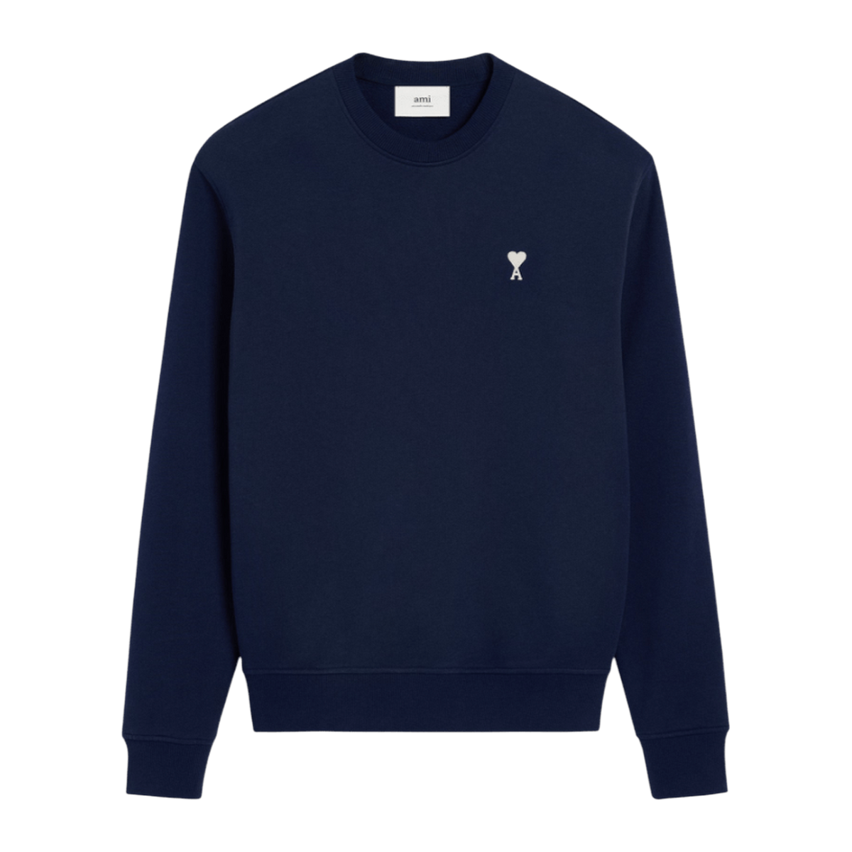 Sweatshirt Ami De Coeur – Ami Paris – Bleu Marine Blanc
