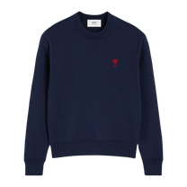 Sweatshirt Ami De Coeur Bleu Marine Rouge