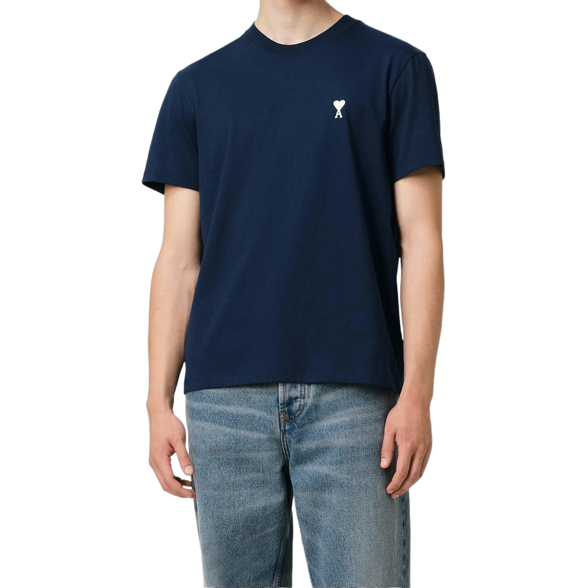 T-Shirt Ami De Coeur – Ami Paris – Bleu Blanc · kolab