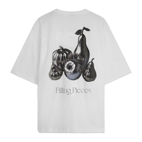 T-shirt Boxy Chrome Fruit White