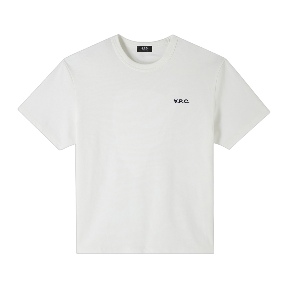 A.P.C. t-shirt boxy petit vpc blanc
