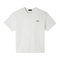 A.P.C. t-shirt boxy petit vpc blanc