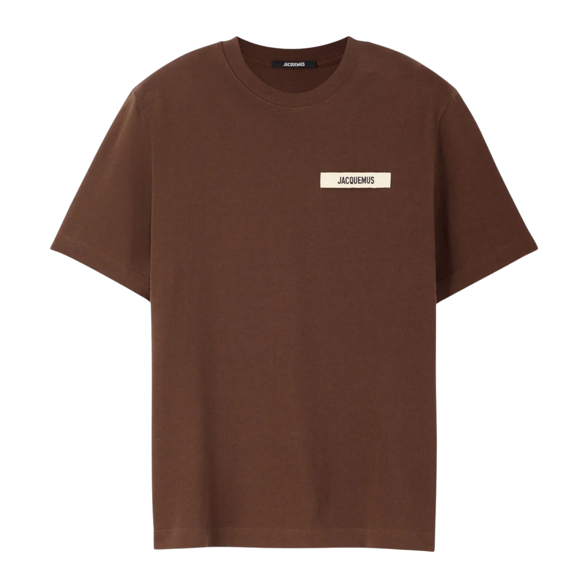 T-Shirt Gros Grain Marron