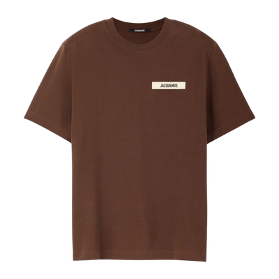 T-Shirt Gros Grain Marron