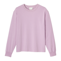 t-shirt manches long apc hiver 26 rose pale