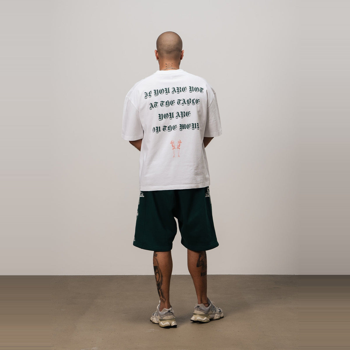 T-shirt Menu Branca
