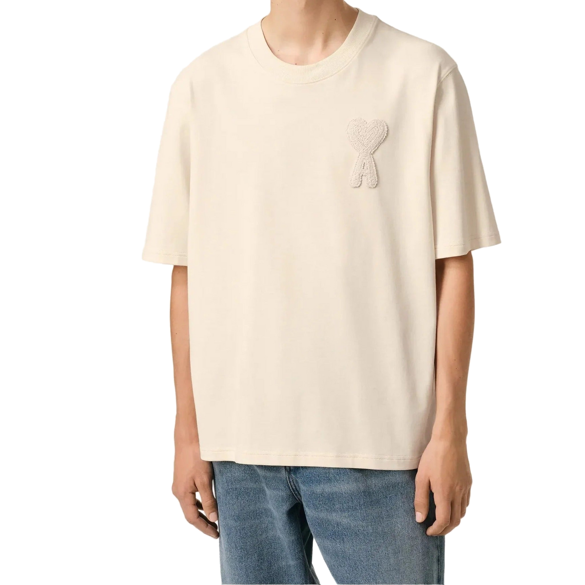 T-Shirt Patch Ami De Coeur – Ami Paris – Beige · kolab