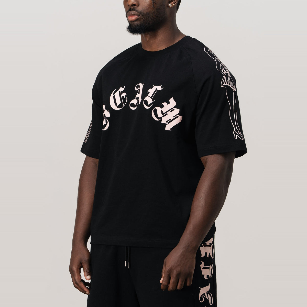 T-shirt Realm OPO Preta