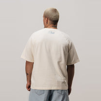 T-shirt Waitresses Bege e Azul