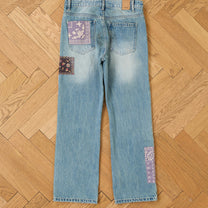 Tapestry Chalk Jeans, detail 2